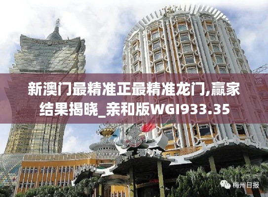 新澳门最精准正最精准龙门,赢家结果揭晓_亲和版WGI933.35