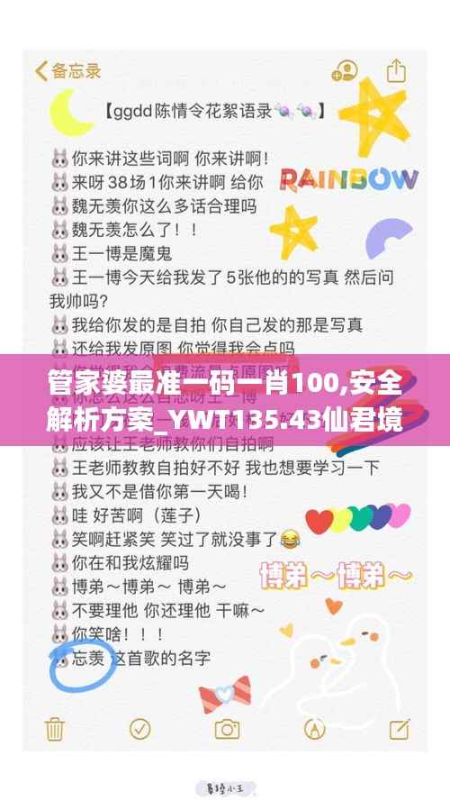 管家婆最准一码一肖100,安全解析方案_YWT135.43仙君境