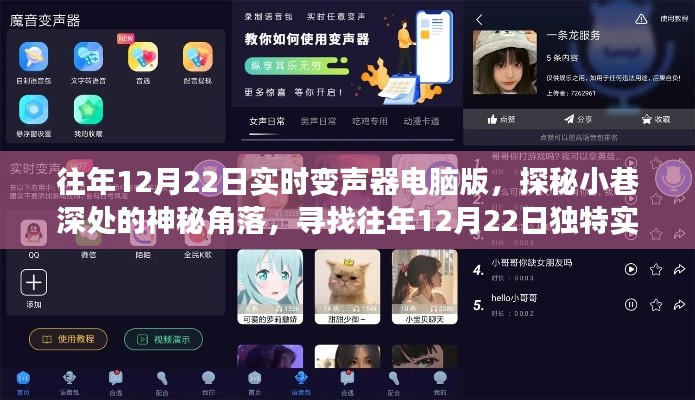 探秘小巷深处的秘密,往年12月22日实时变声器电脑版的故事寻找之旅