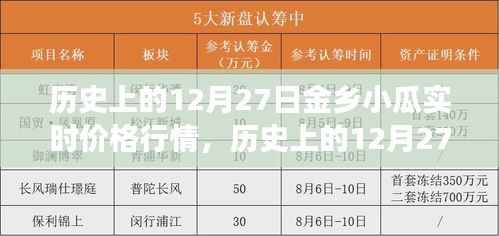 历史上的12月27日金乡小瓜行情,价格背后的励志故事与自信成就梦想之路