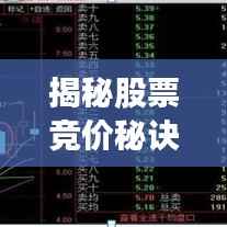 揭秘股票竞价秘诀,轻松掌握股市入门技巧