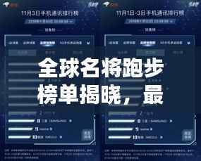 全球名将跑步榜单揭晓,最新途中竞速排名大揭秘!