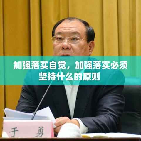 加强落实自觉,加强落实必须坚持什么的原则